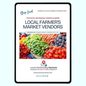 Local Farmer's Market Vendor Directory Listing